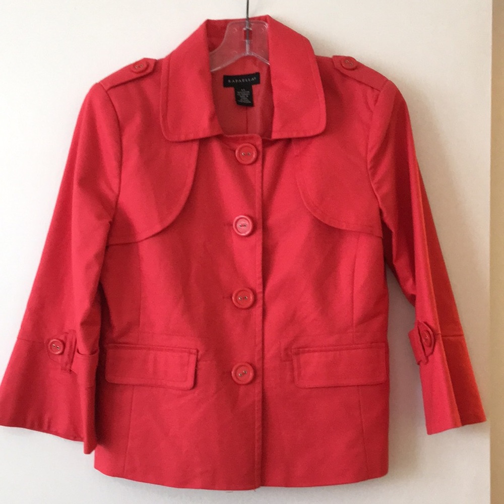 NWOT Cherry Rafaella Spring / Trench coat (M)